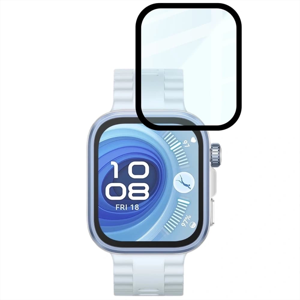 Bizon Glass Watch Edge Hybrid Huawei Watch Fit 4 Pro schwarz - 5