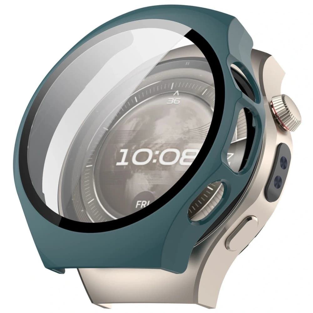 Bizon Case+Glass Uhr Huawei Watch 5 46mm grün - 4