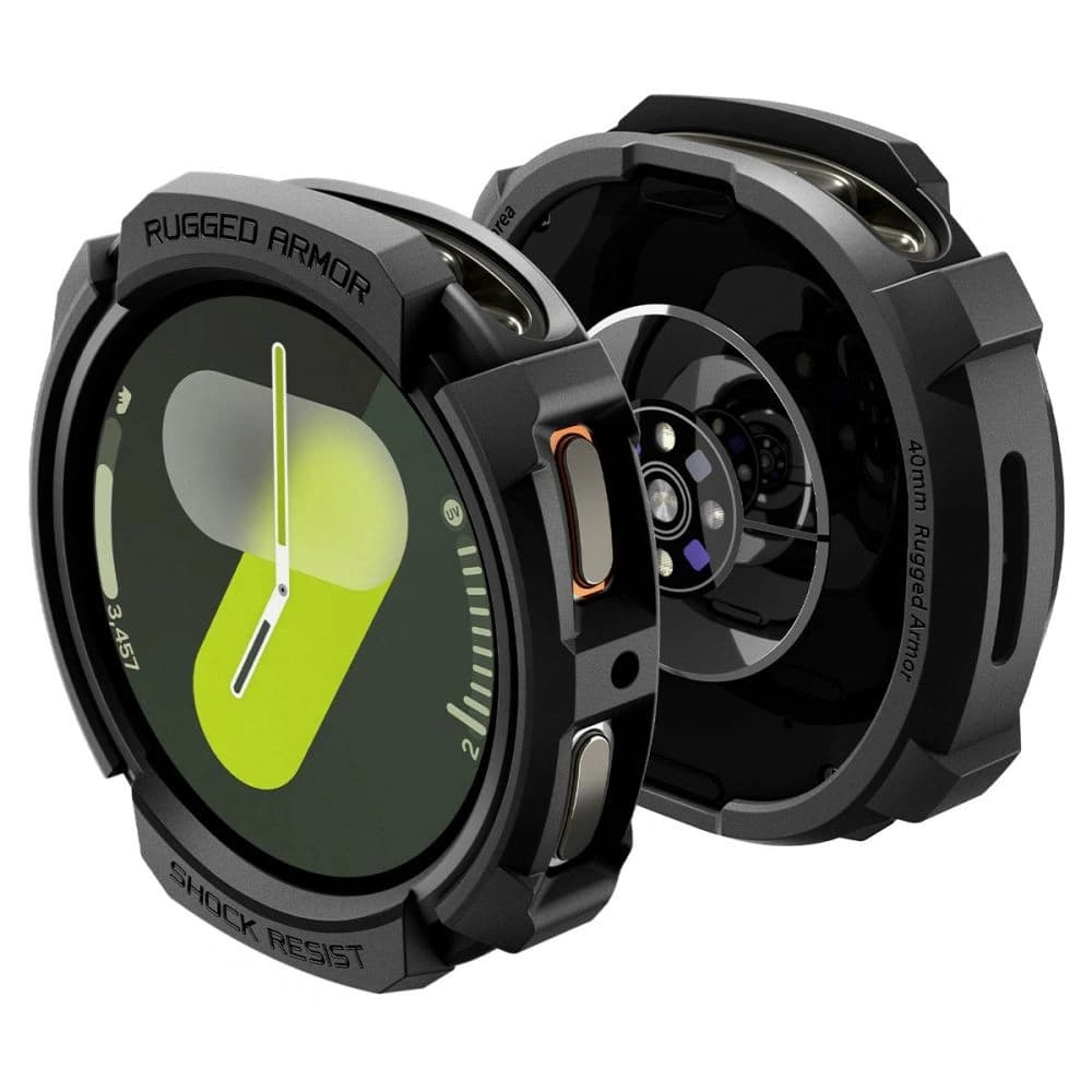 Etui Spigen Rugged Armor do Samsung Galaxy Watch 8 40mm Matte Black - 2
