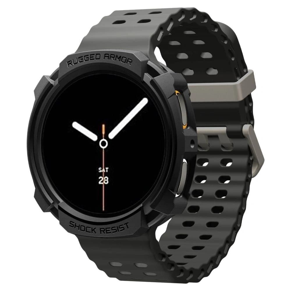 Etui Spigen Rugged Armor do Samsung Galaxy Watch 8 40mm Matte Black - 3