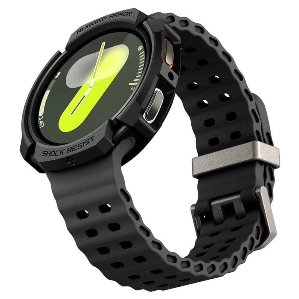 Etui Spigen Rugged Armor do Samsung Galaxy Watch 8 40mm Matte Black - 9