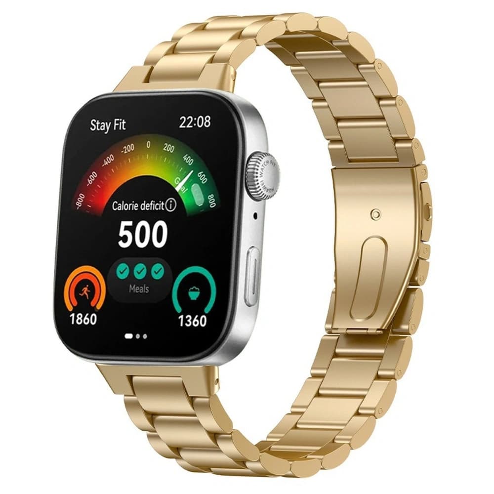 Bizon Armband Uhr Aura Huawei Watch Fit 4 Pro / Fit 4 / Fit 3 gold - 4