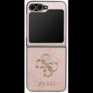 Raten Sie das Big 4G Logo Klassisches Logo Samsung Galaxy Z Flip7 pink