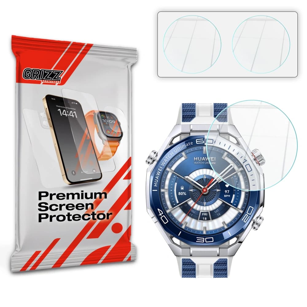 GrizzGlass HybridGlass Huawei Watch Ultimate 2 - 1