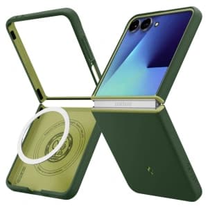Spigen Nano Pop Mag MagSafe Samsung Galaxy Z Flip 7 Avo Green