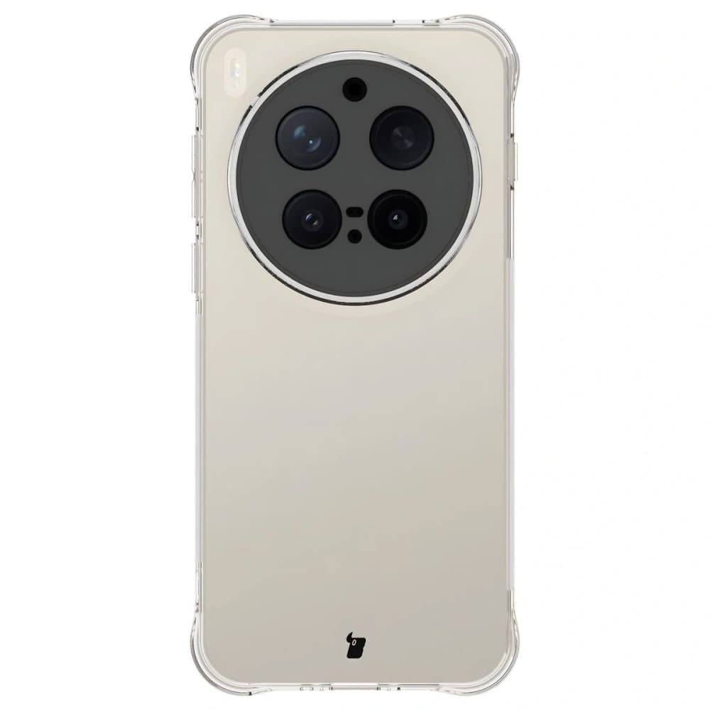 Bizon Case Clear Pack tok + 2x kijelzőfólia Bizon Case Clear Pack Vivo X300 Pro számára - 2