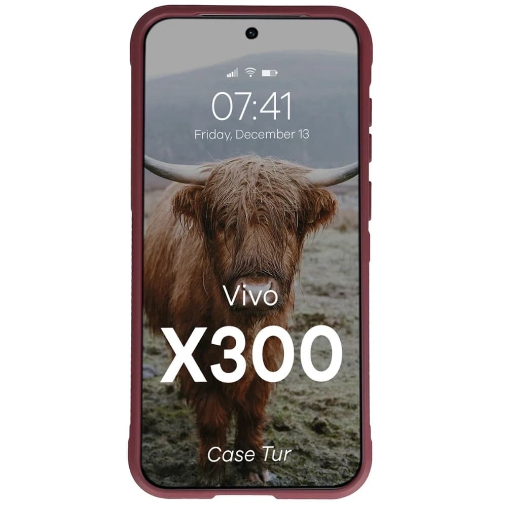 Bizon Case Tur Vivo X300 bordeaux - 5
