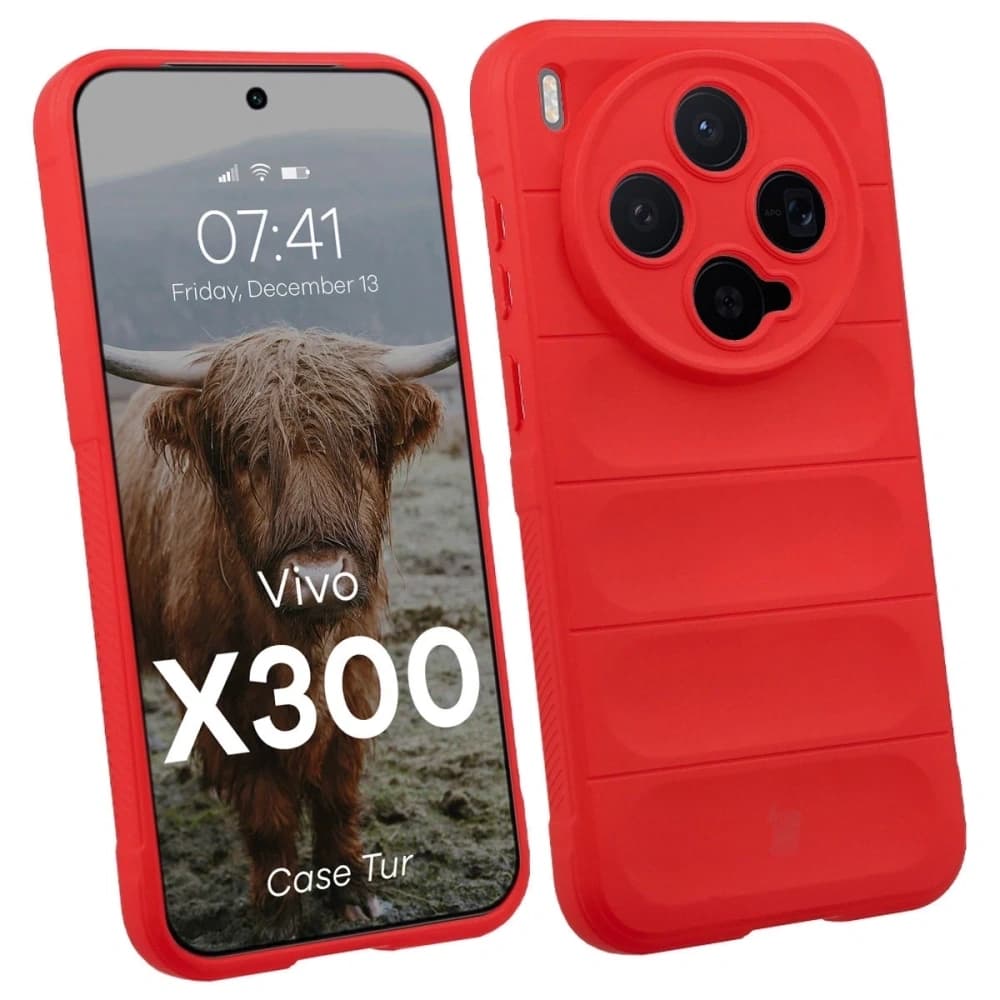 Bizon Case Tur Vivo X300 rot - 1