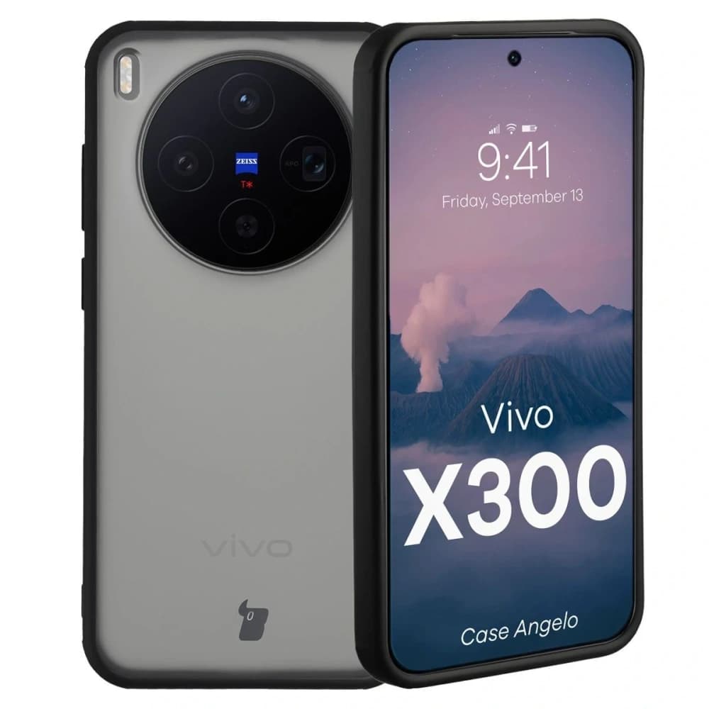 Bizon Case Angelo Vivo X300 rauchig mit schwarzem Rahmen
- 1