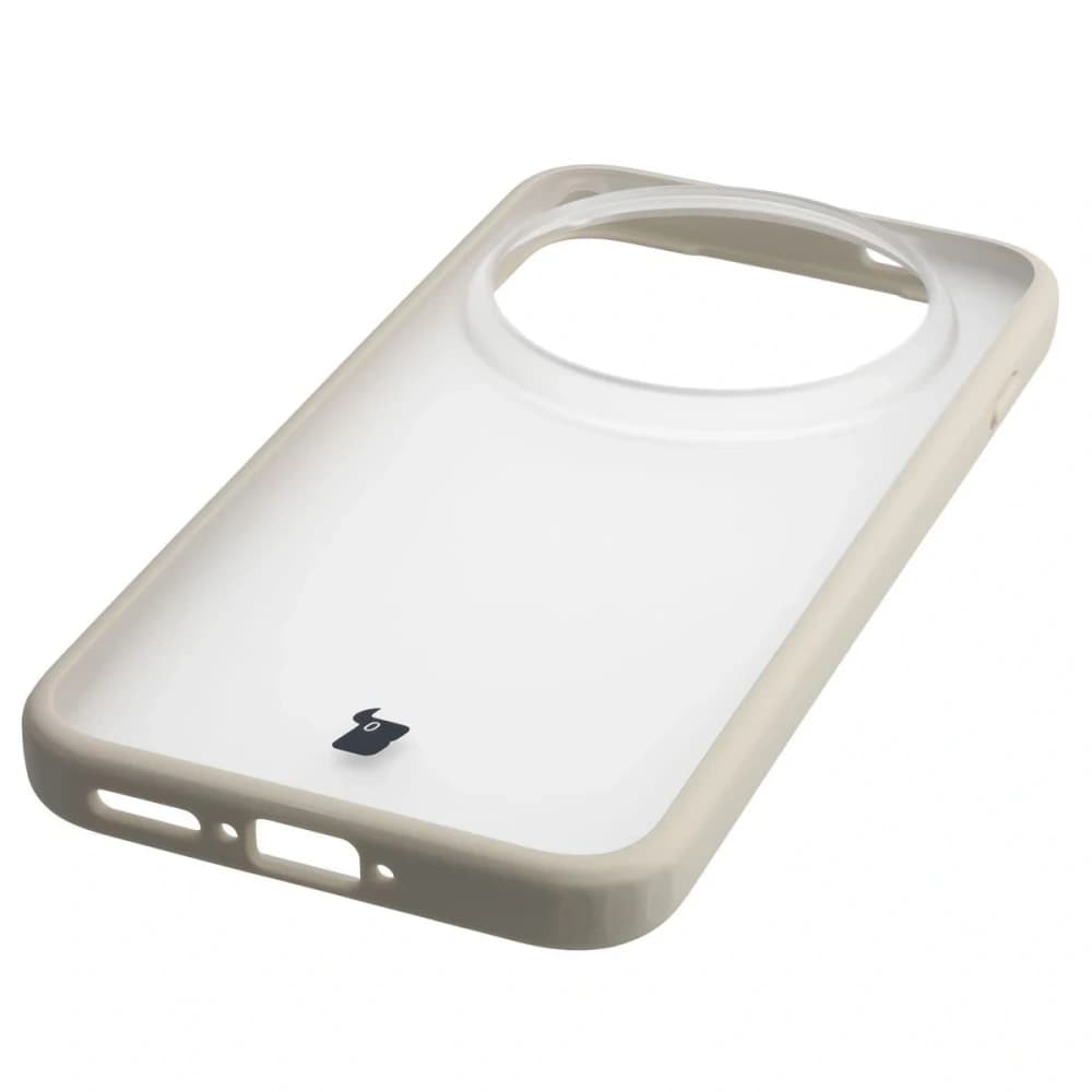 Bizon Case Angelo Vivo X300 Pro félig átlátszó bézs kerettel
- 5