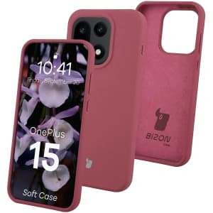 Bizon Soft Case OnePlus 15 dunkelviolett