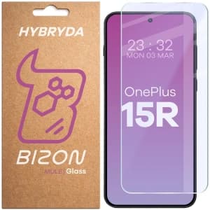 Elastyczne szkło hybrydowe Bizon Glass Mule do OnePlus 15R