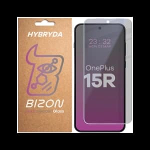 Prywatyzujące szkło hybrydowe Bizon Glass Mule Shadow do OnePlus 15R matowe