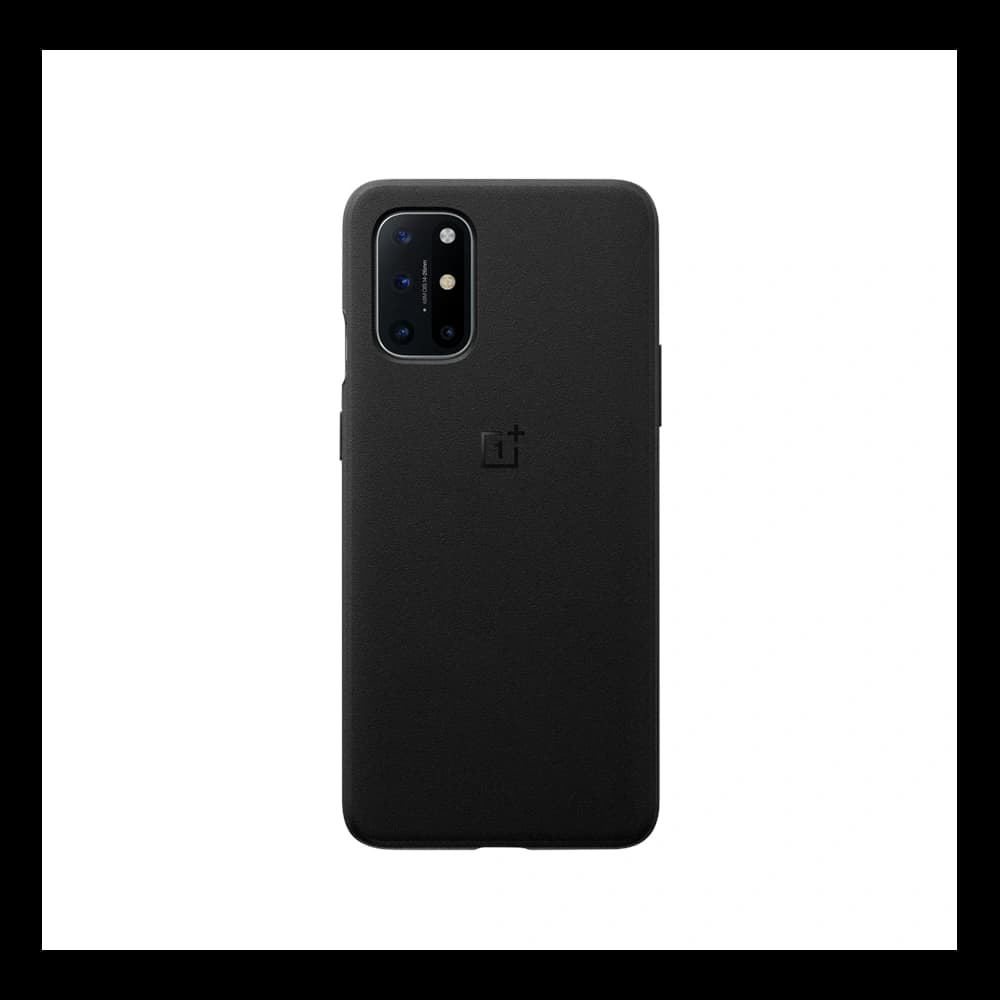 OnePlus 8T Sandstone Bumper Case Black - 2