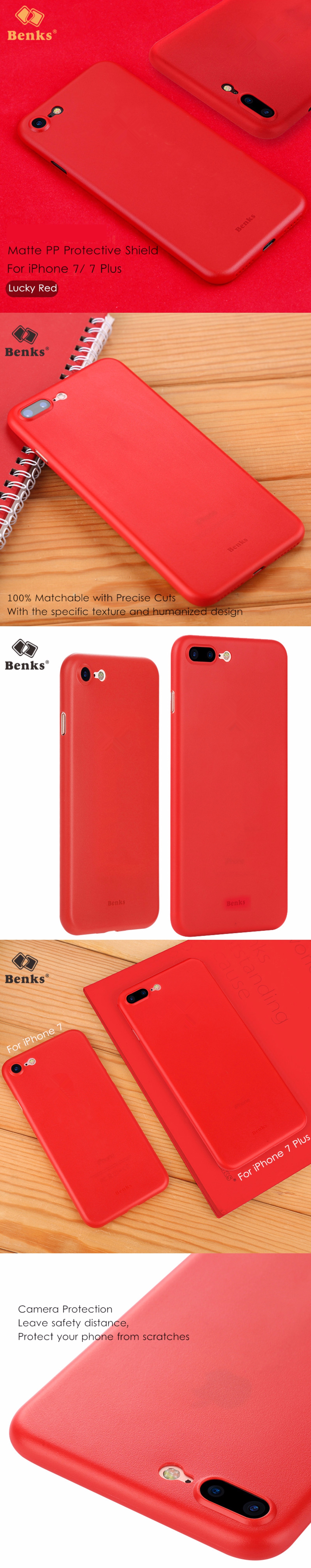 iphone 7 plus red slim case