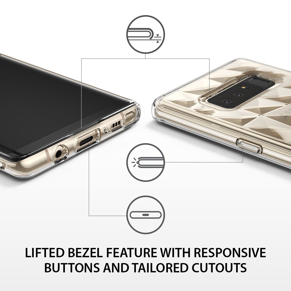 Etui dla Galaxy Note 8 jest wykonane z dbałością o szczegóły