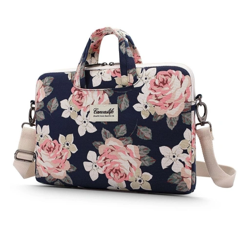 Torba Canvaslife Briefcase 13-14 cali Navy Rose