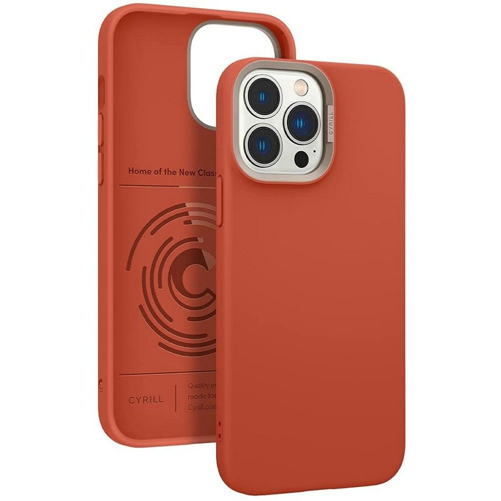 ETUI SPIGEN CYRILL COLOR BRICK APPLE IPHONE 13 PRO MAX CHILI