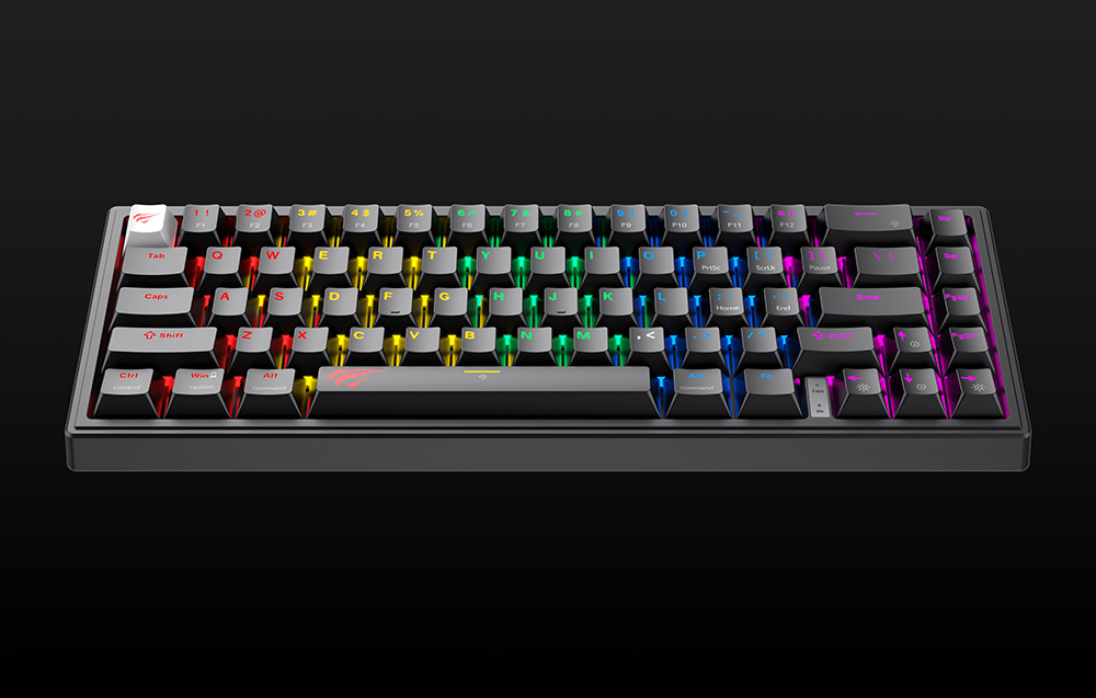 Klawiatura gamingowa HAVIT KB874L RGB czarna