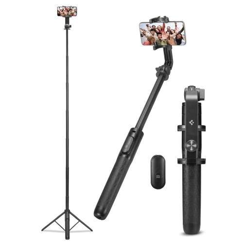 Kijek Spigen S560W Bluetooth Selfie Stick Tripod Black