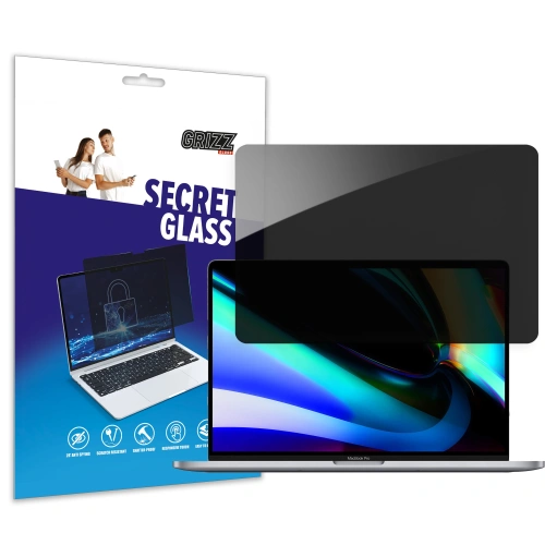 Szkło prywatyzujące GrizzGlass SecretGlass do Apple MacBook Pro 16 cali 2019