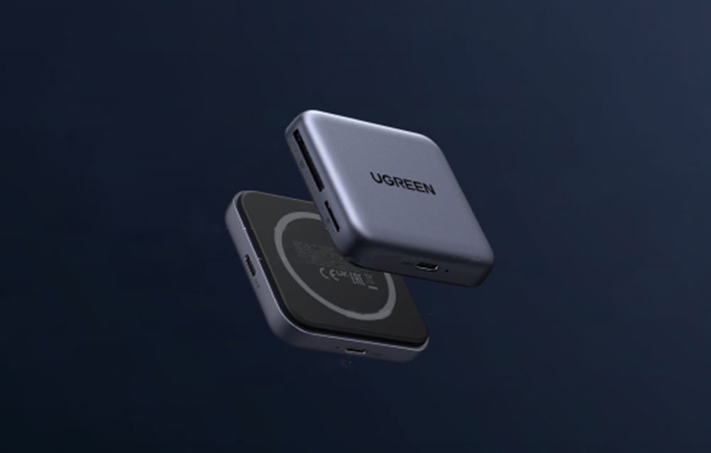 Magnetyczne mocowanie adaptera Ugreen CM898.