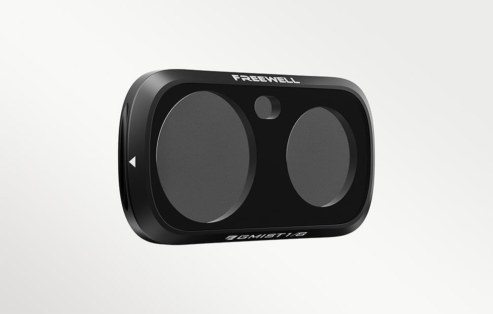 Filtr Freewell Insta360 Luna Ultra Glow Mist 1/8 na białym tle