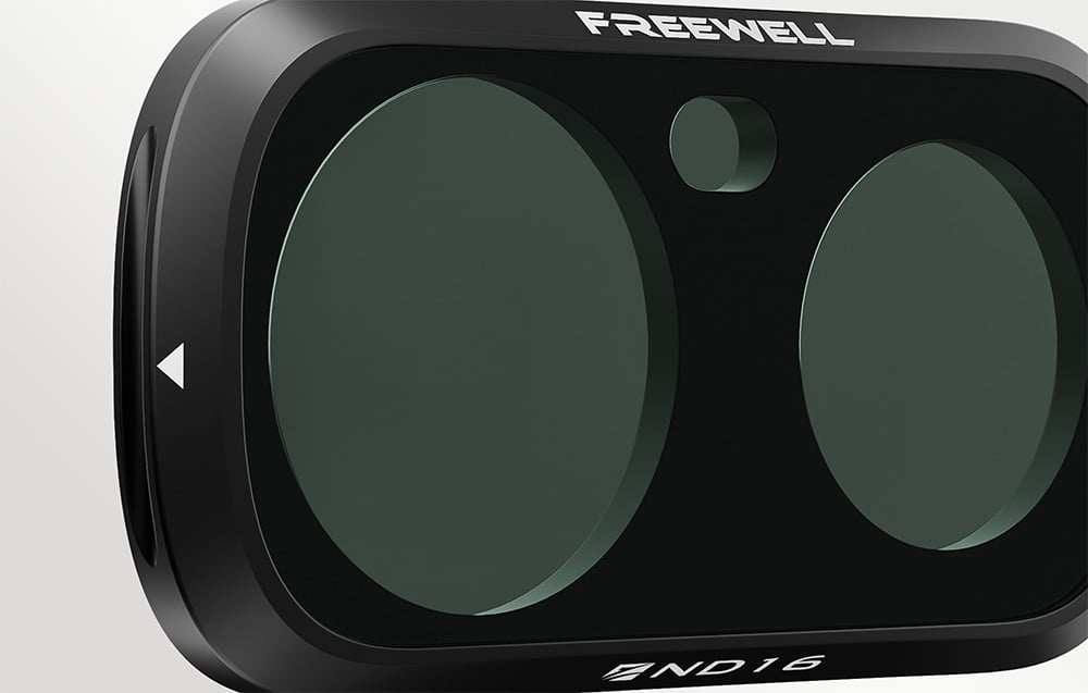 Close-up of Freewell ND Filter for Insta360 Luna Ultra ND16