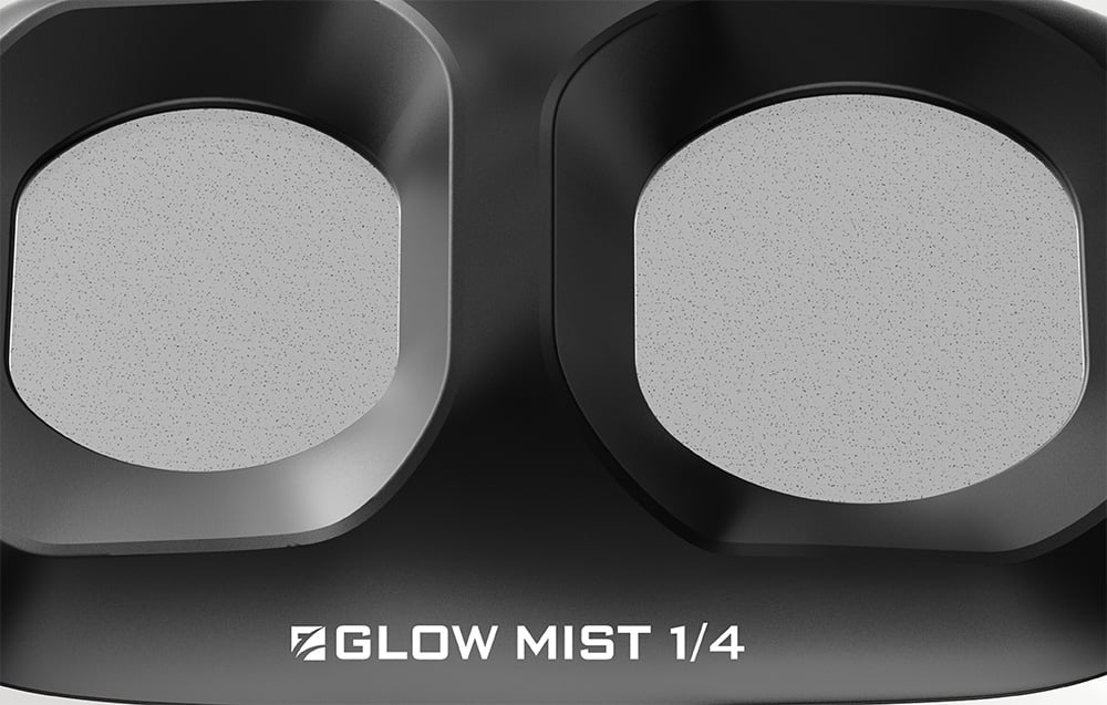 Close-up of Freewell Black Glow Mist 1/4 Filter for Osmo Pocket 4P