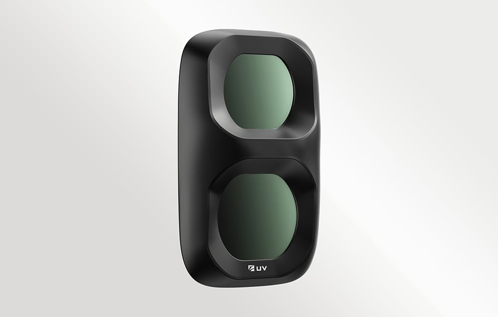 Freewell UV Filter Osmo Pocket 4P in black color on a white background