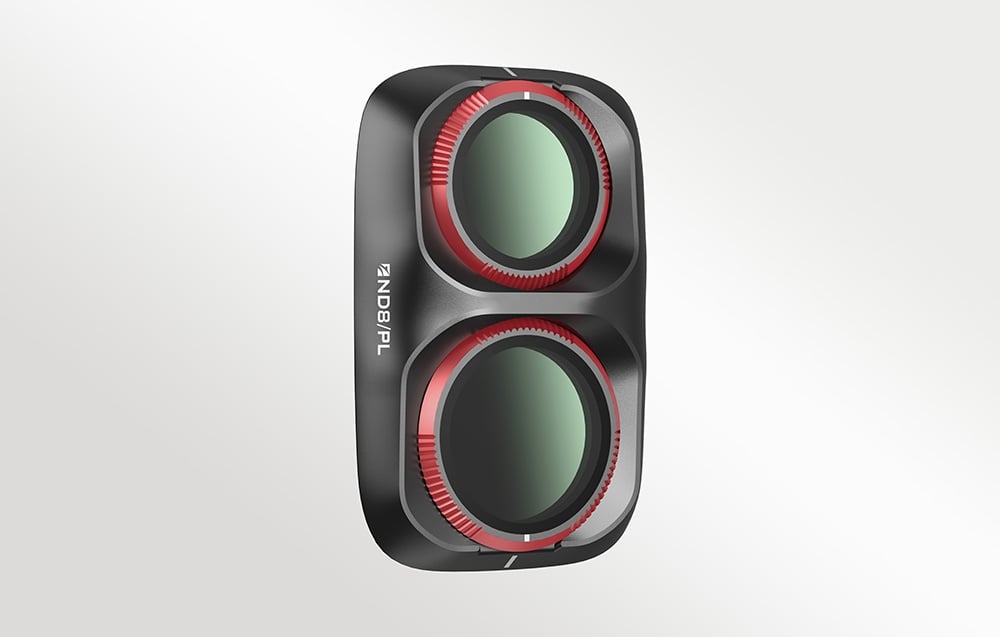 Freewell ND/PL Filter Osmo Pocket 4P ND8 in black color on a white background
