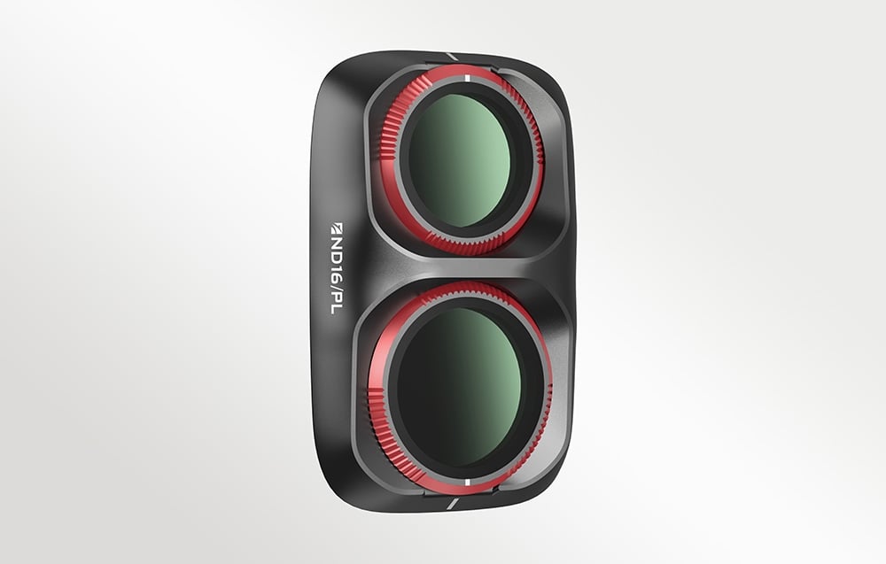 Freewell ND/PL Filter for Osmo Pocket 4P ND16 in black on a white background