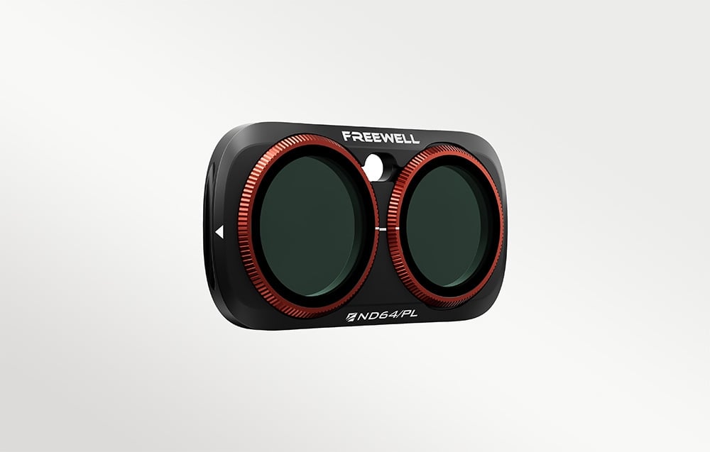Freewell ND/PL Filter for Insta360 Luna Ultra ND64/PL on a white background