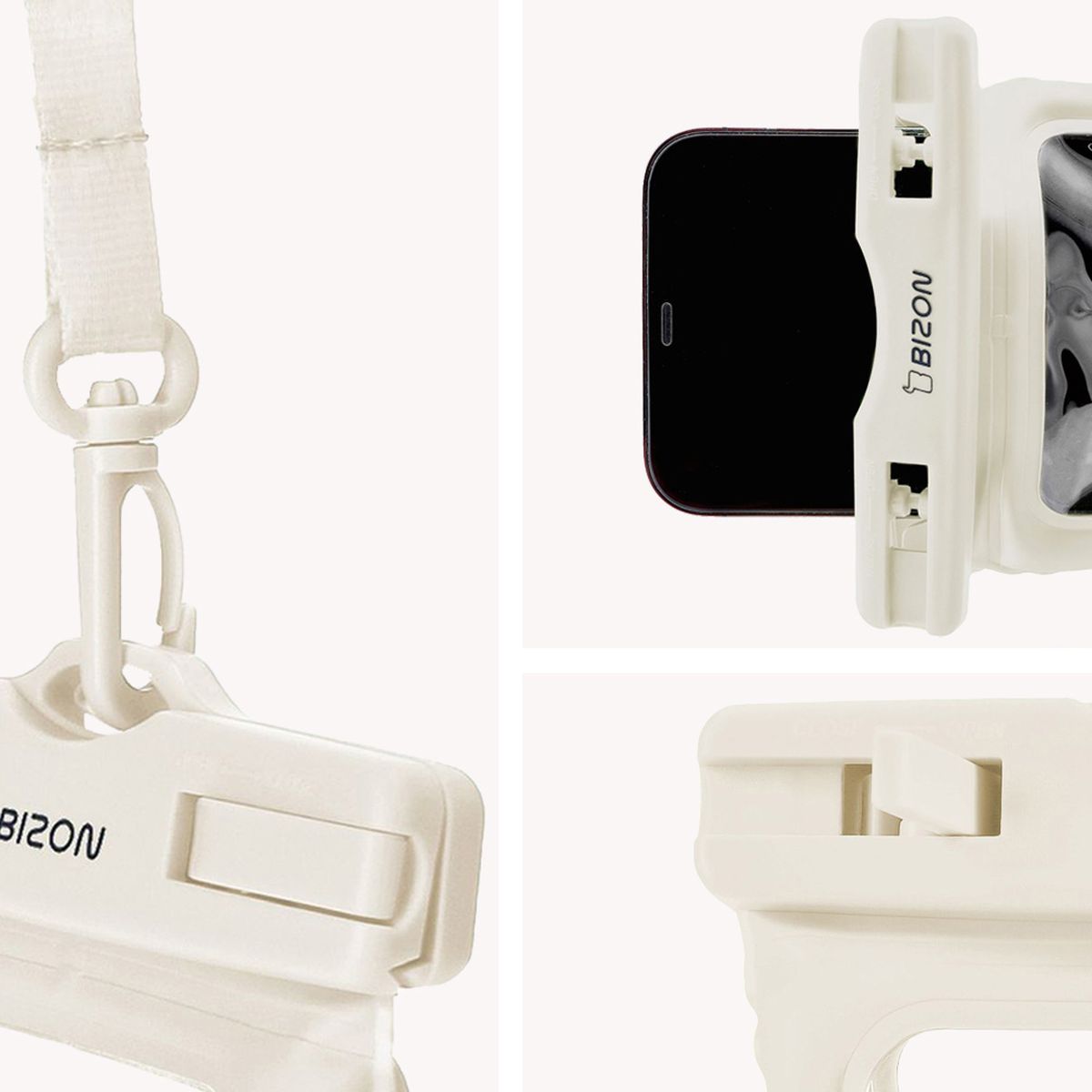 Montage der Hülle Bizon Case Hydrofloat