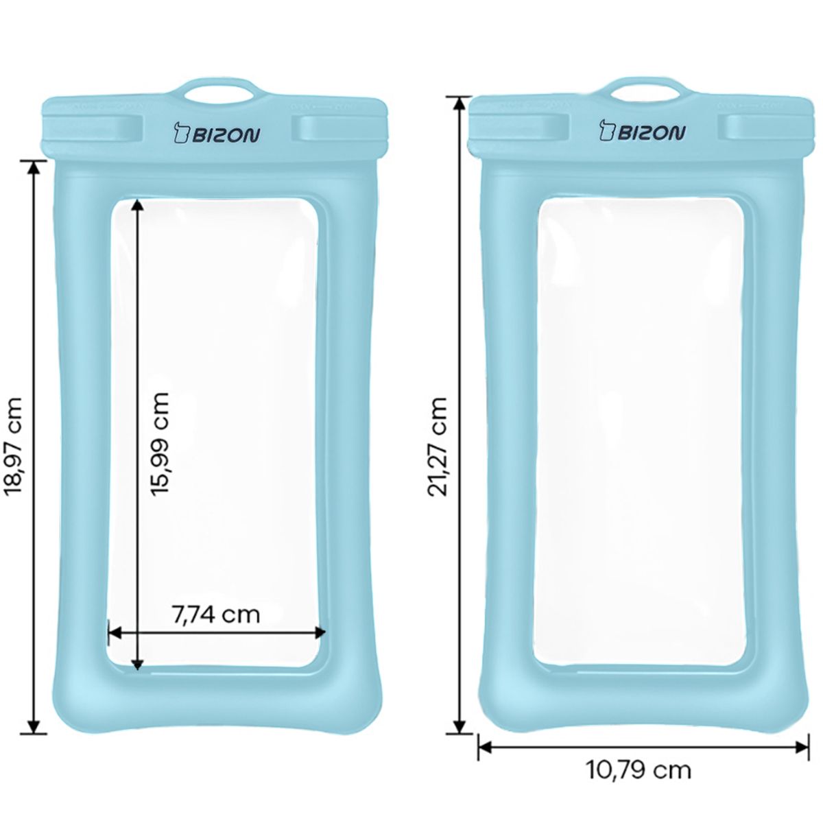 Dimensiunile husei impermeabile Bizon Case Hydrofloat