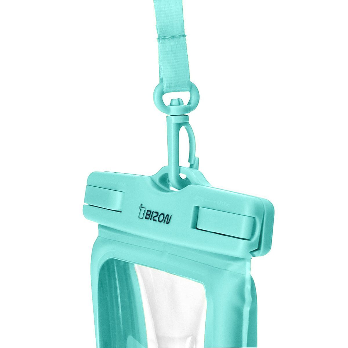 Nahaufnahme der Schnur, die der Hülle Bizon Case Hydrofloat beigefügt ist