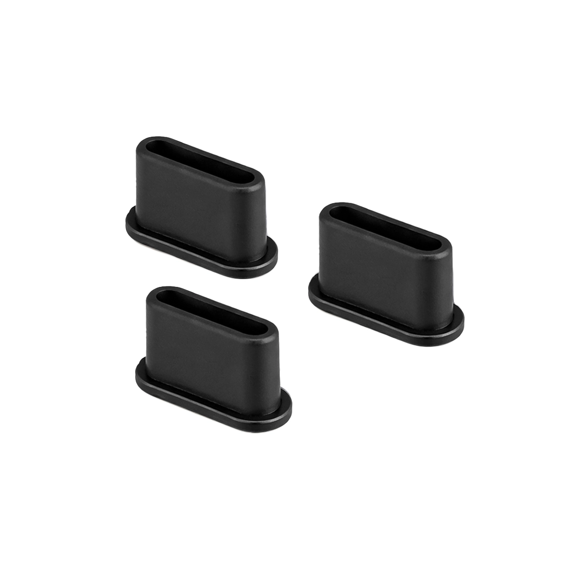 USB-C Schutzkappe Bizon Accessories Dust Plug, 3 Stück