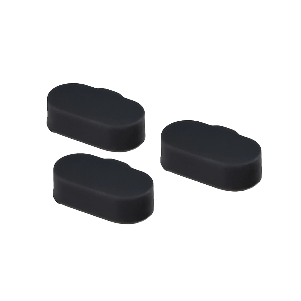 Zaślepki portu dla zegarków marki Garmin Bizon Accessories Garmin Dust Plug, 3 sztuki