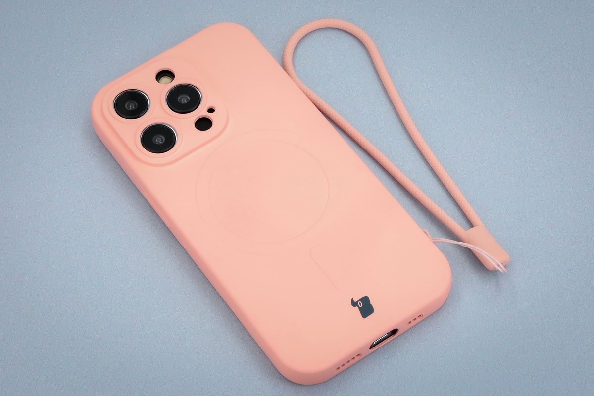 Bizon Case Silicone Magnetic Etui mit Schnur