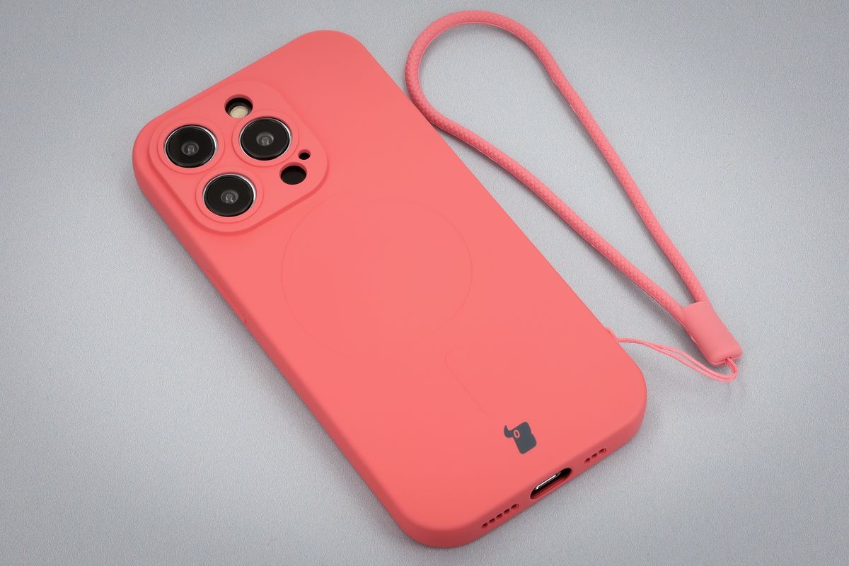 Husă Bizon Case Silicone Magnetic cu curea
