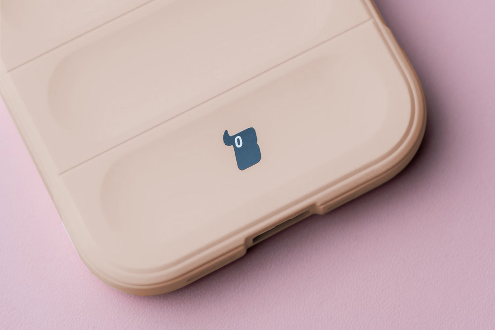 Close-up of the precise cutouts in the Bizon Case Tur