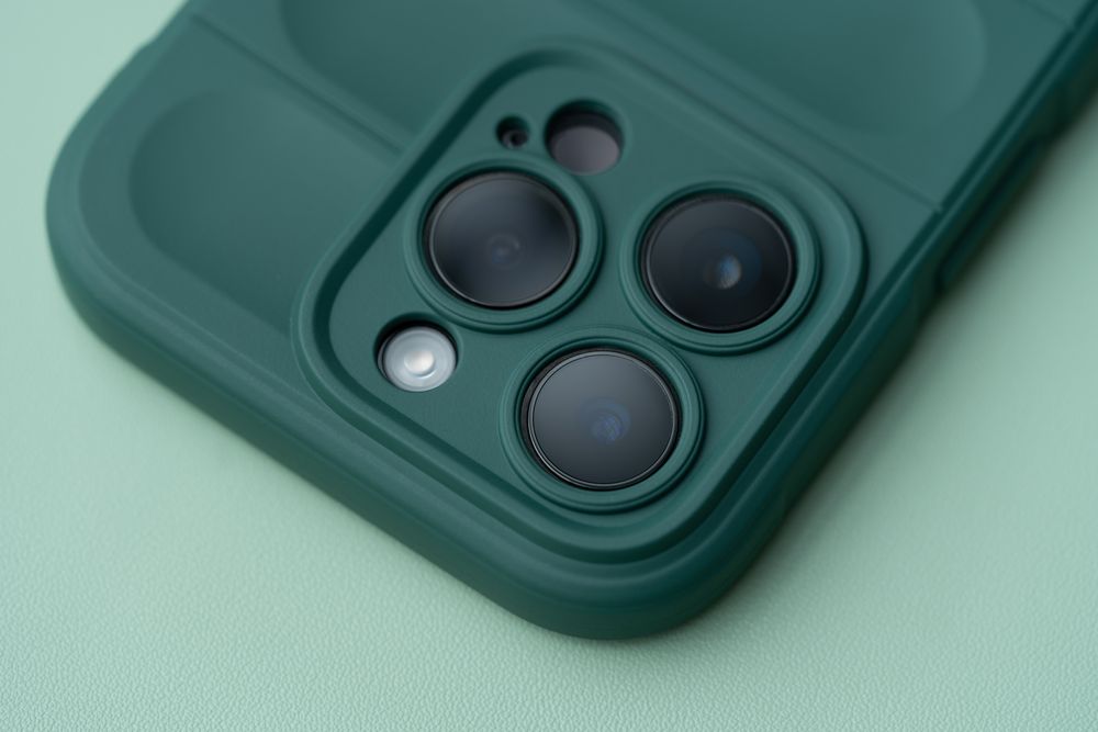 Nahaufnahme der erhöhten Ränder der Kamera im Bizon Case Tur