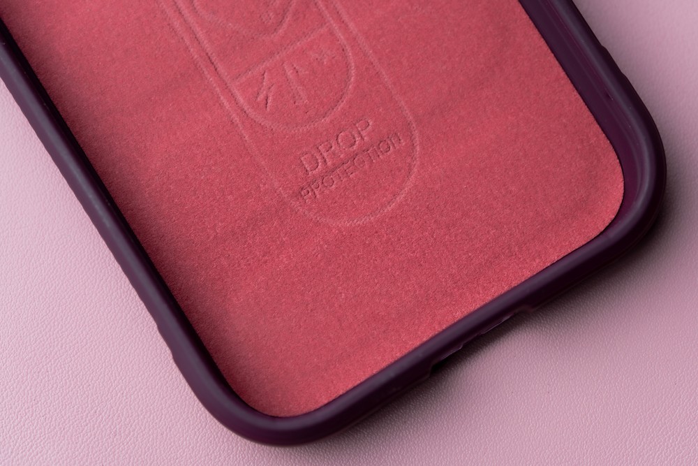 Nahaufnahme der Mikrofaserpolsterung im Bizon Case Tur