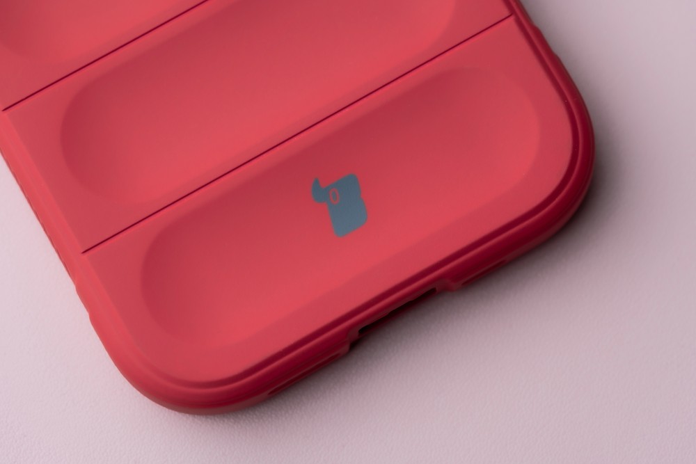 Close-up of the precise cutouts in the Bizon Case Tur