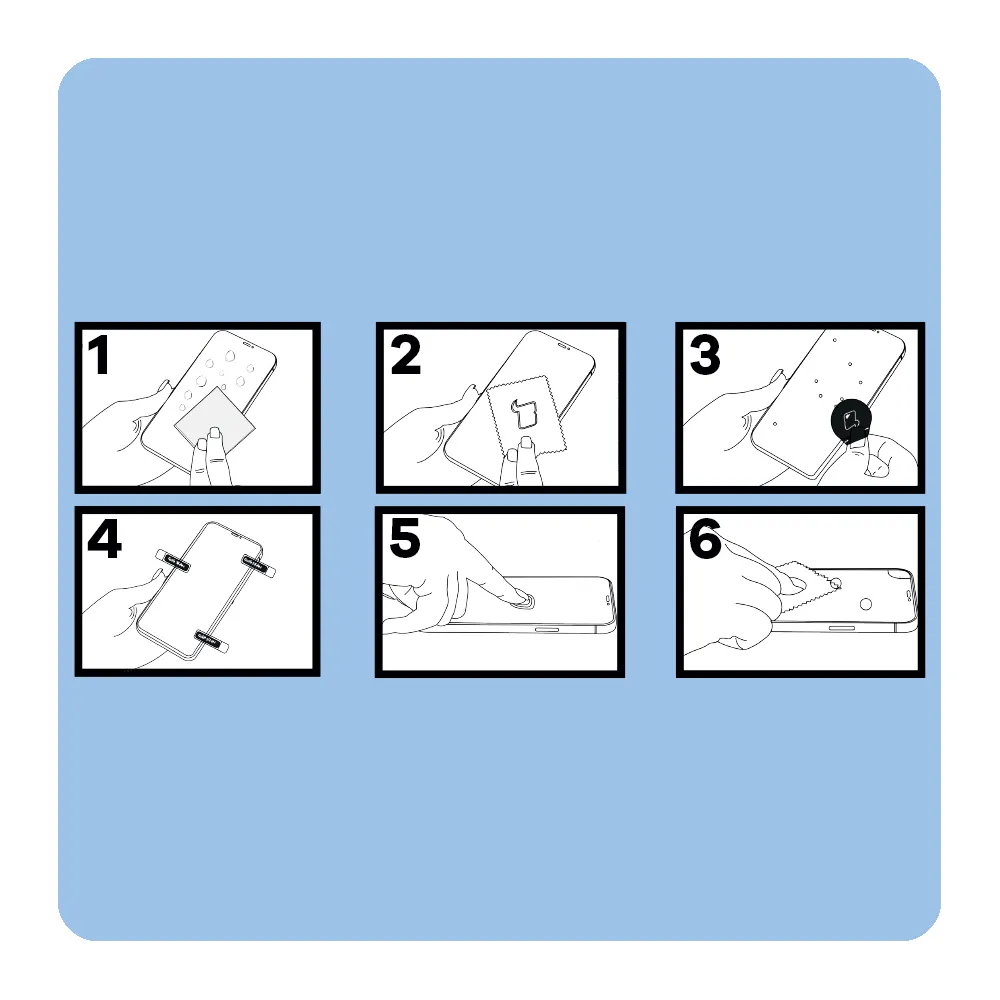 Aplikacja szkła Bizon Glass Clear 2 - uniwersalne