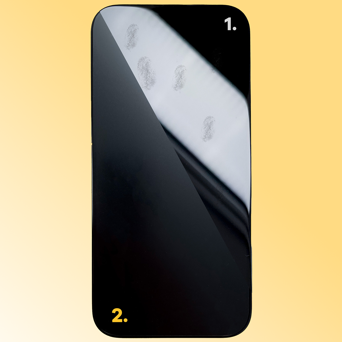 Porównanie zwykłej folii z Bizon Glass Film Sun - uniwersalne