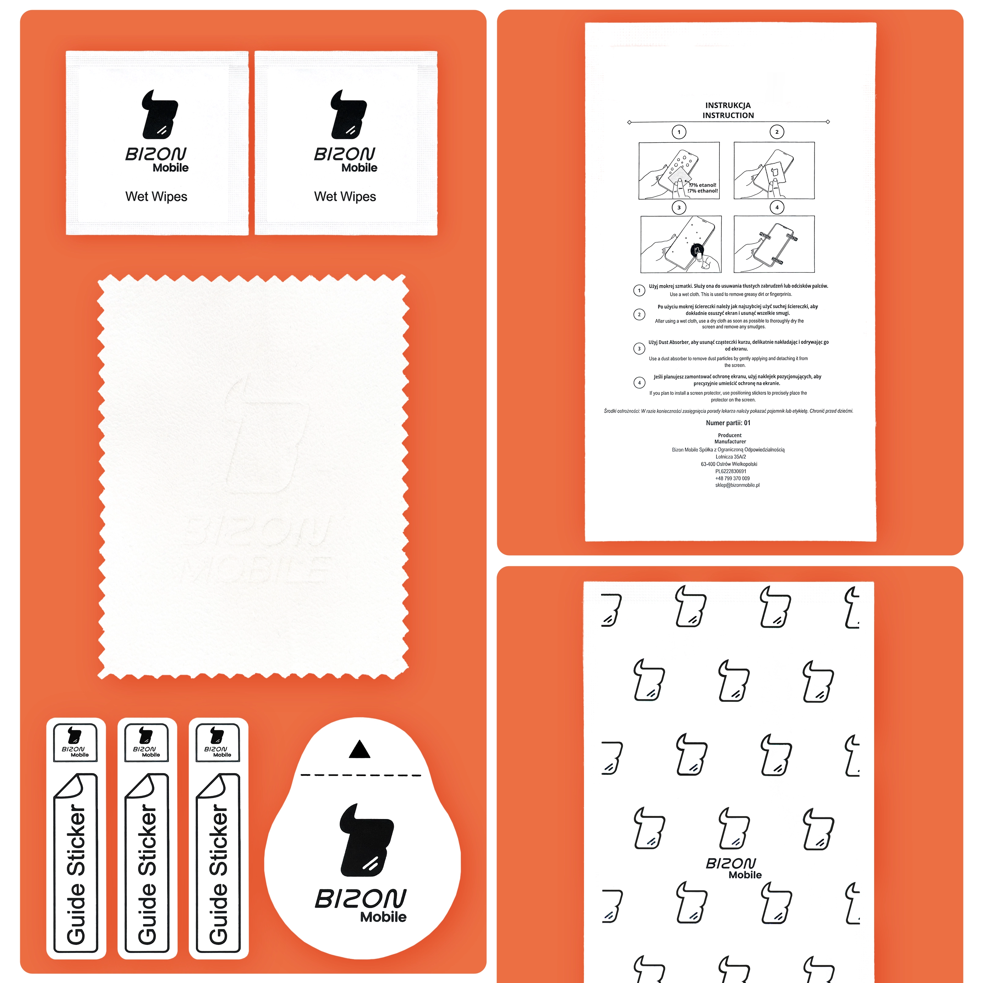 Anwendungssatz Bizon Glass Lens für OnePlus 15