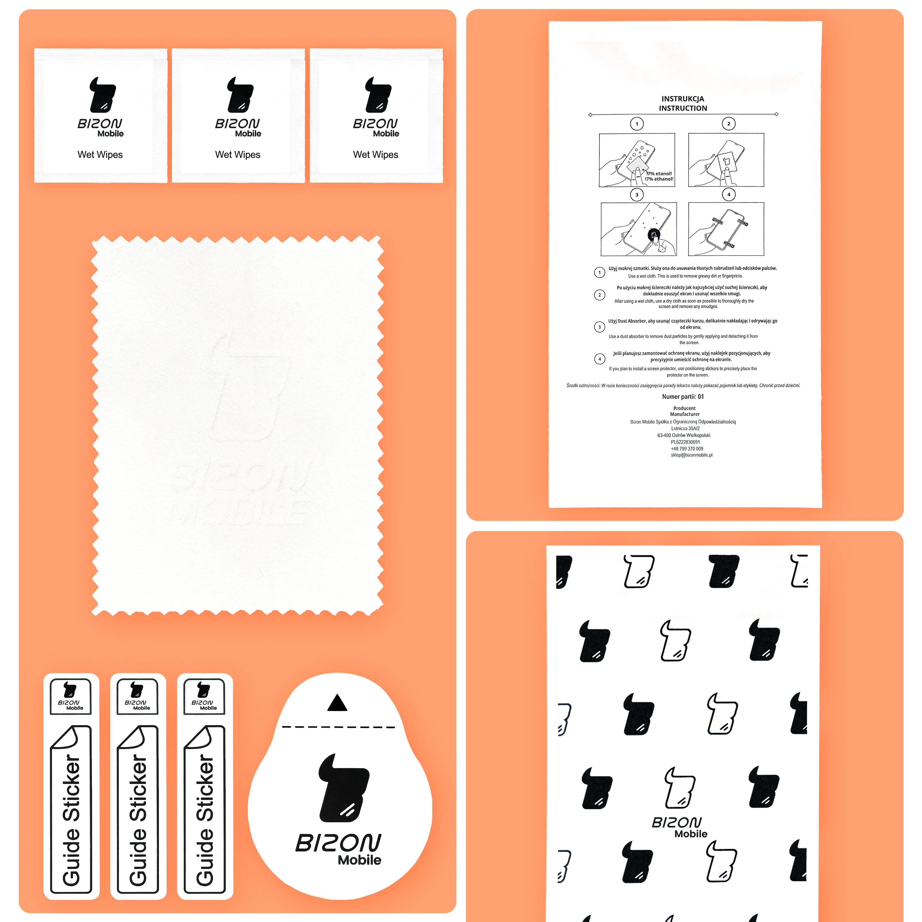 Zawartość zestawu aplikacyjnego do Galaxy S24