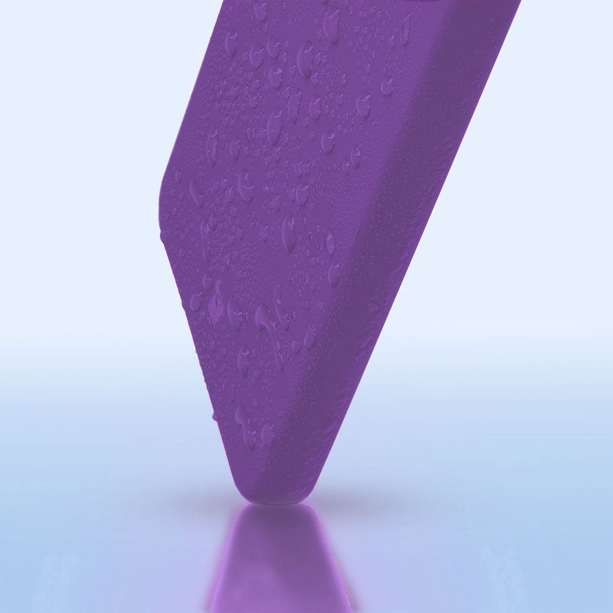 Nahaufnahme der Farbe des Etuis Bizon Soft Case