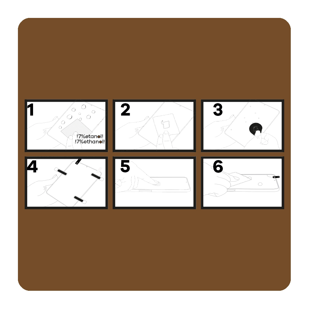 Montaż folii Bizon Tab Film Matte